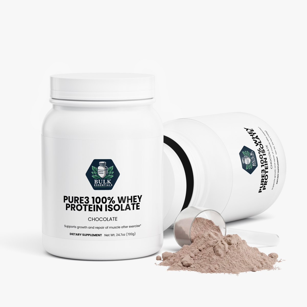 Pure3 100% Whey Protein Isolate (Chocolate)