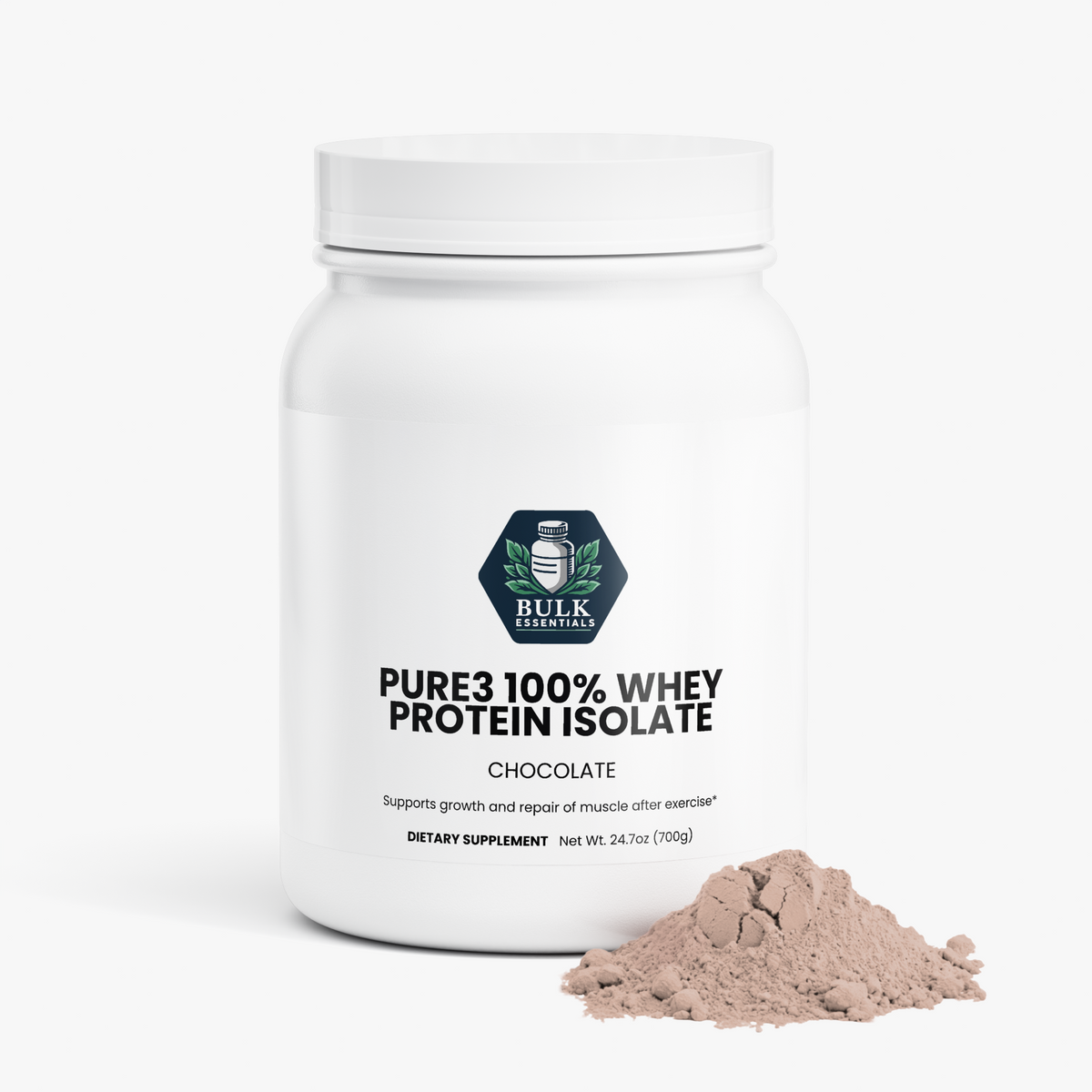 Pure3 100% Whey Protein Isolate (Chocolate)