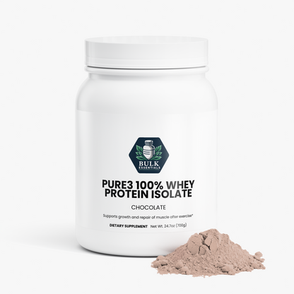 Pure3 100% Whey Protein Isolate (Chocolate)