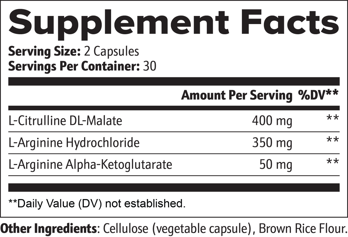 L-Citrulline & L-Arginine Stack