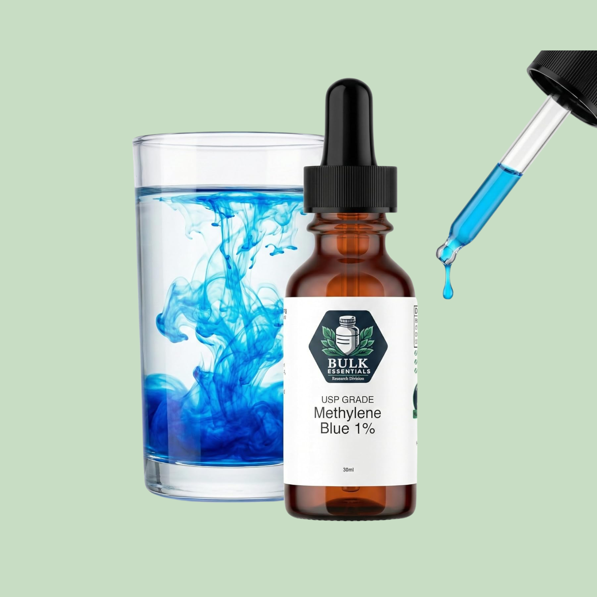 Methylene Blue Pharmaceutical Grade 1% Solution Drops